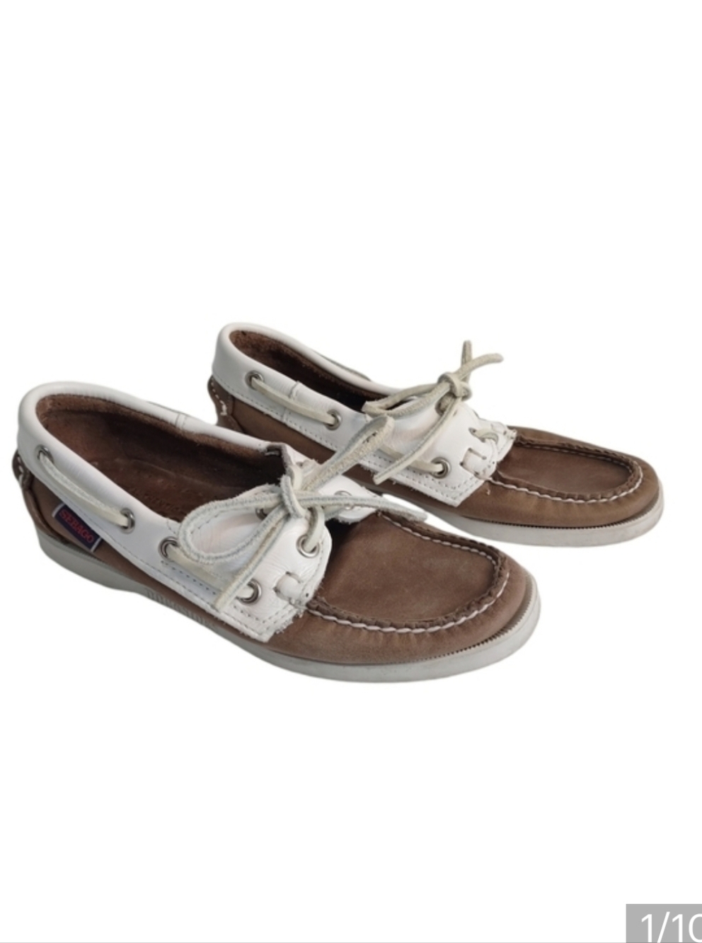 Sebago Docksides Women's Leather Slip-on Lofer Shoes Size 5